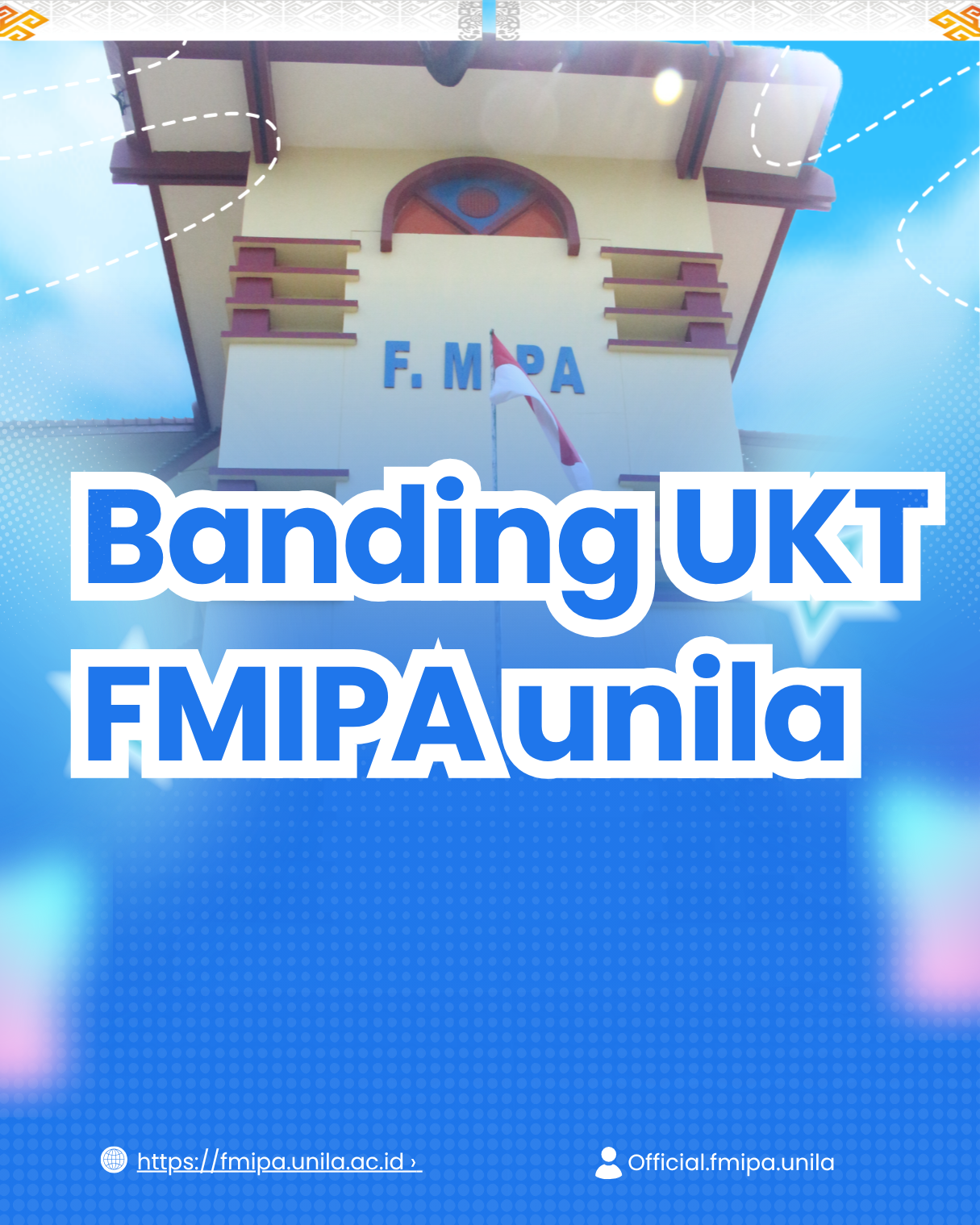 Pengumuman BANDING UKT FMIPA UNILA